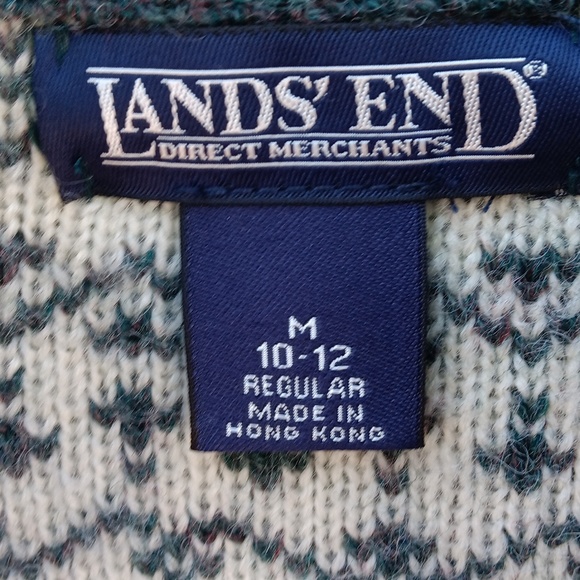 LANDS END WOOL SWEATER - Picture 2 of 4
